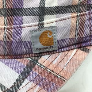 Carhartt Plaid Cotton Painters Cap Hat
